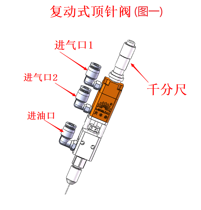 復(fù)動式頂針閥結(jié)構(gòu)圖